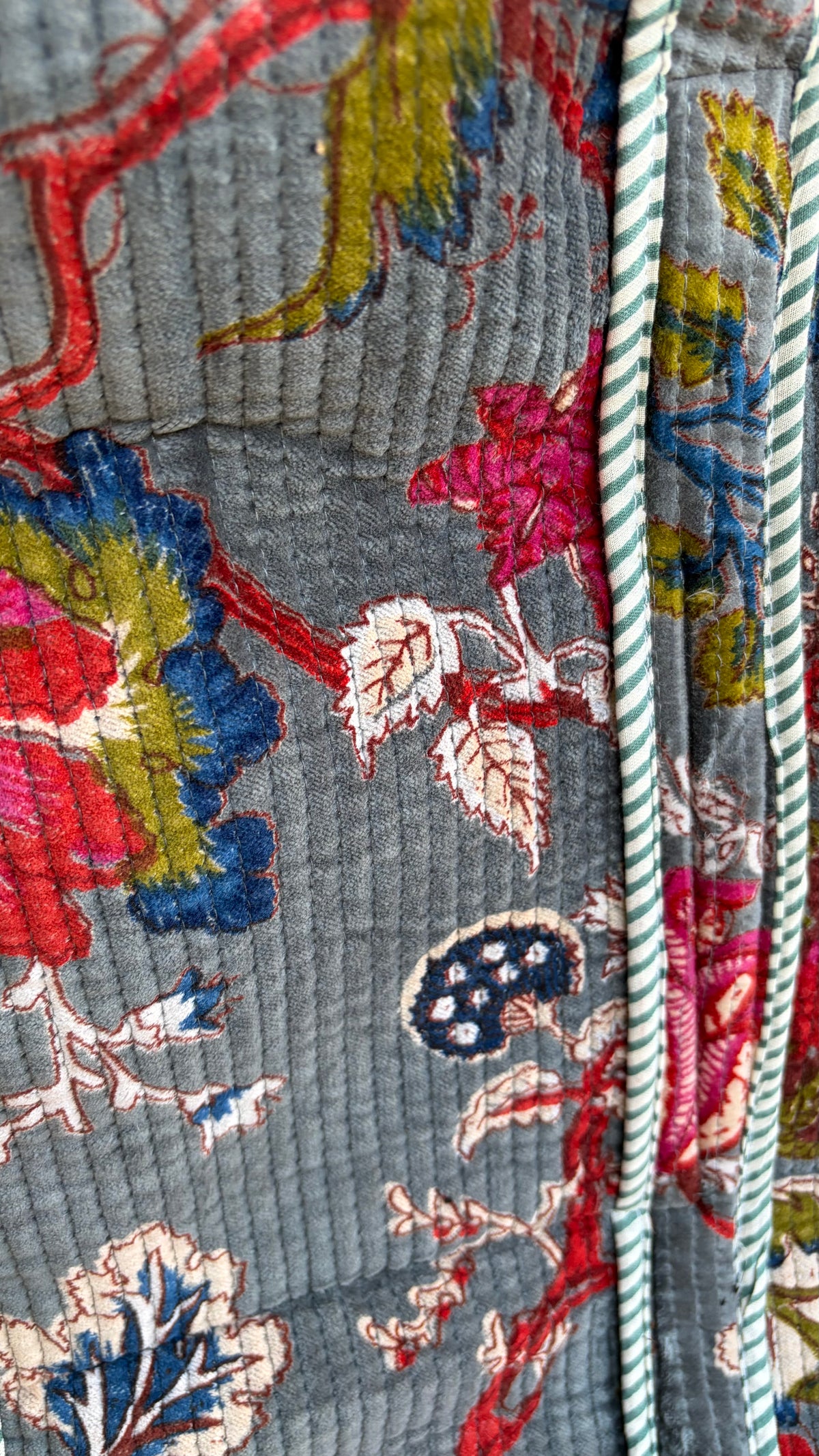 Bolso terciopelo