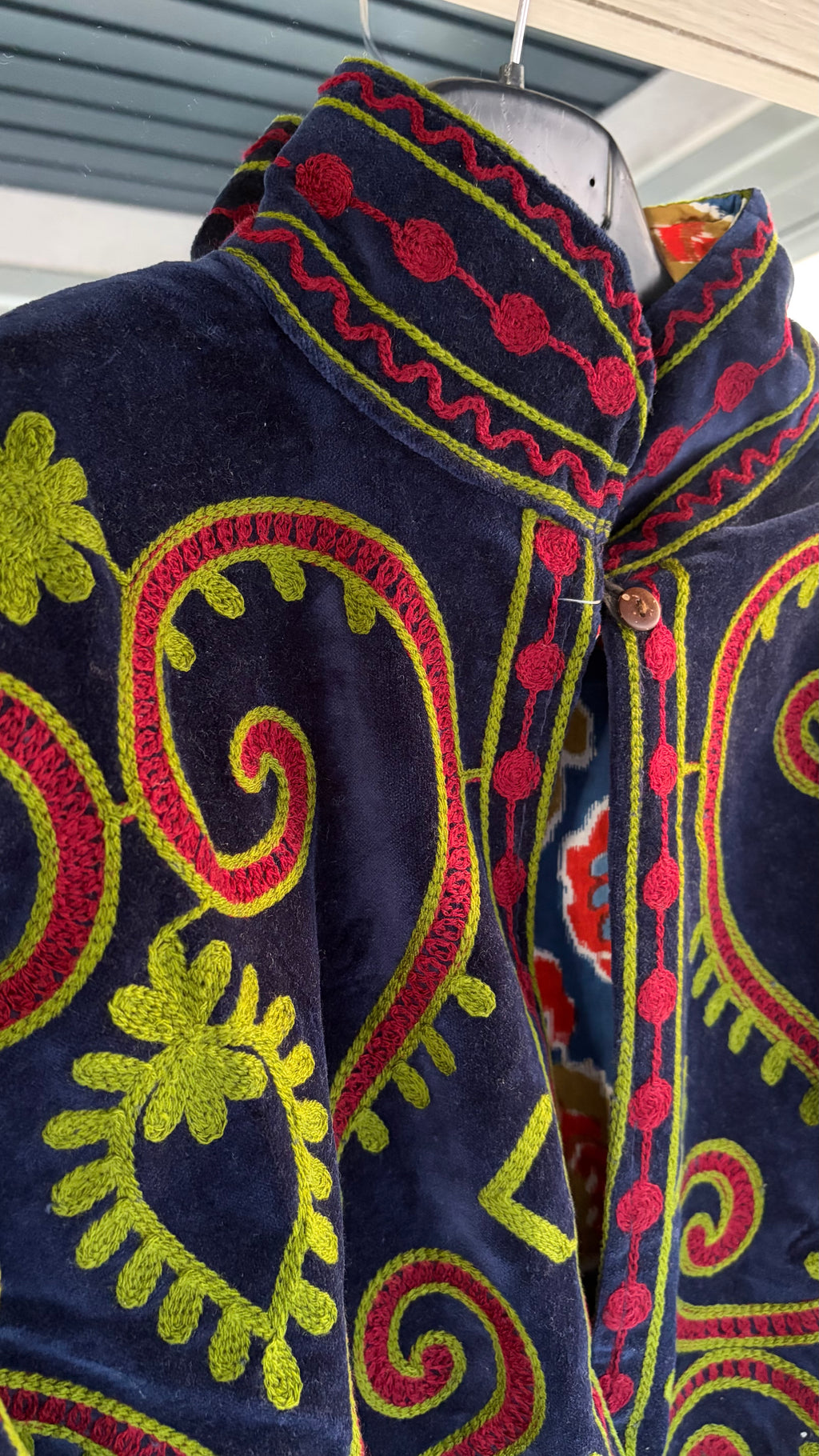 Chaqueta suzani