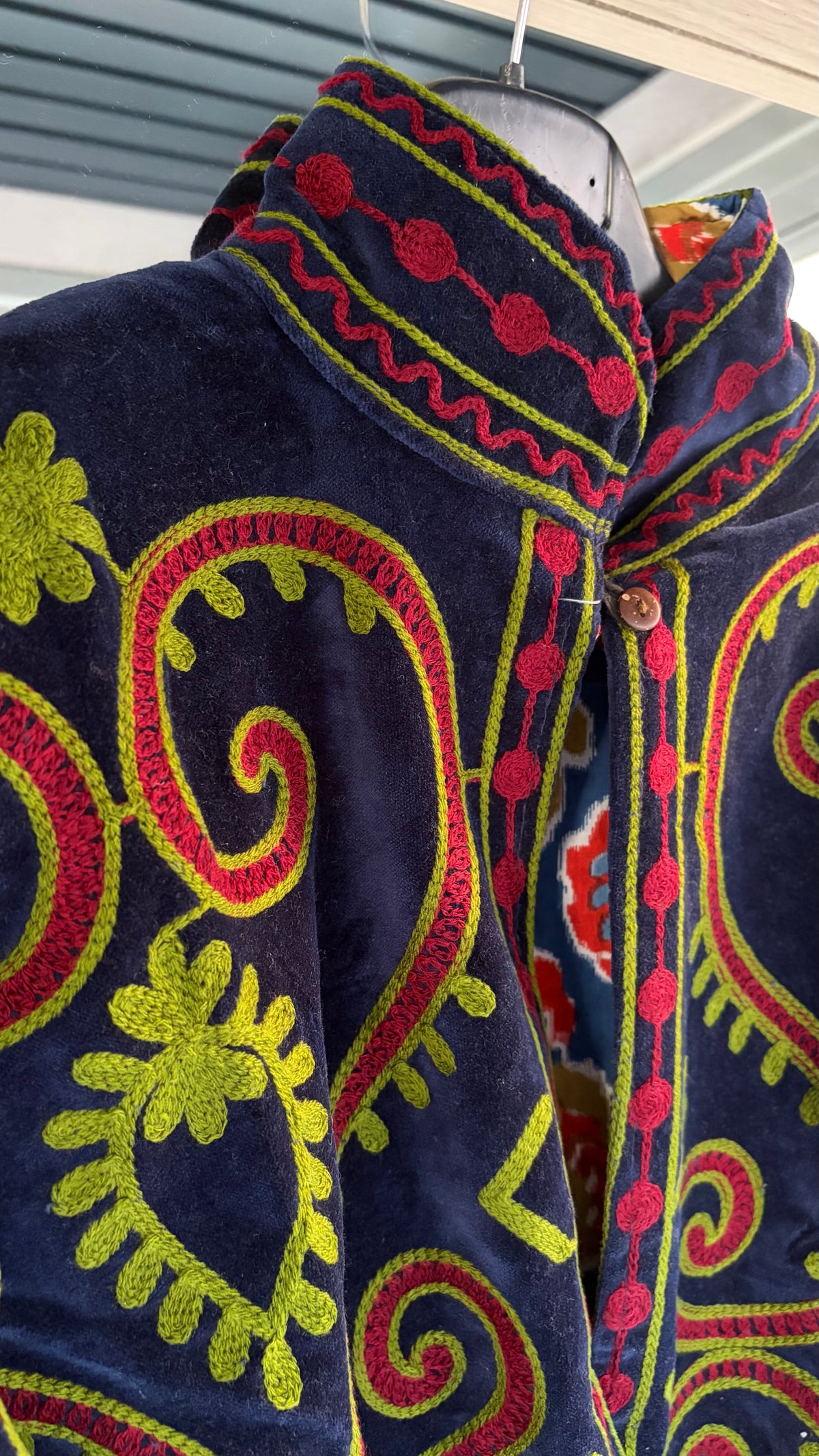 Chaqueta suzani