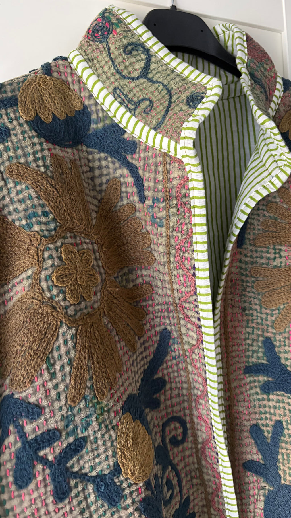Chaqueta boho floral