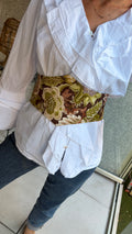 Fajín estampado