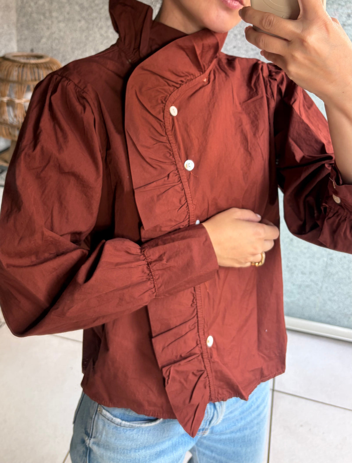 Camisa Terracota