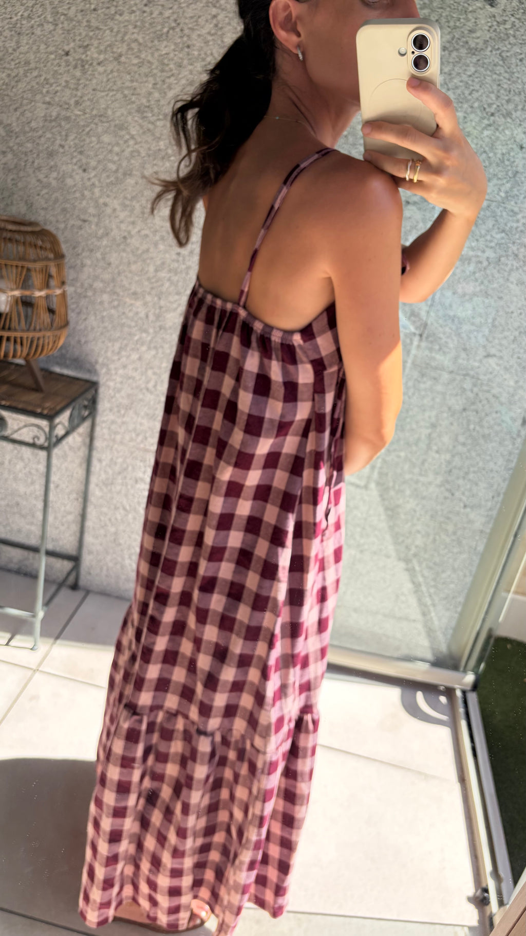 Vestido Provenza Burdeos
