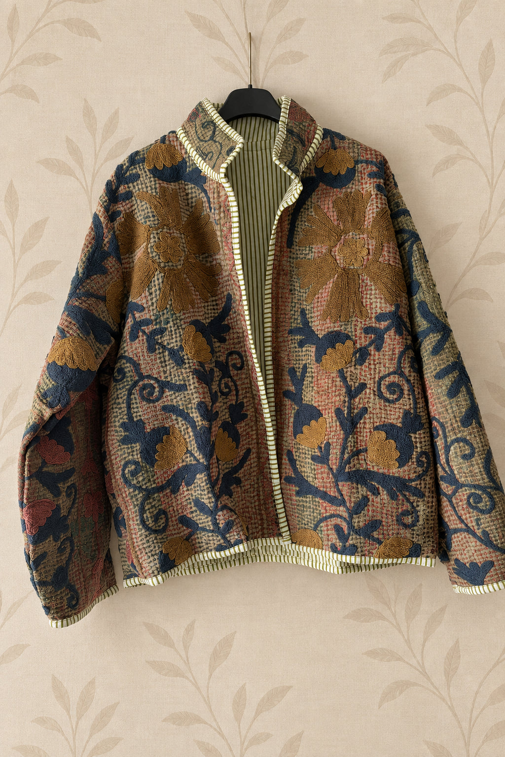 Chaqueta boho floral