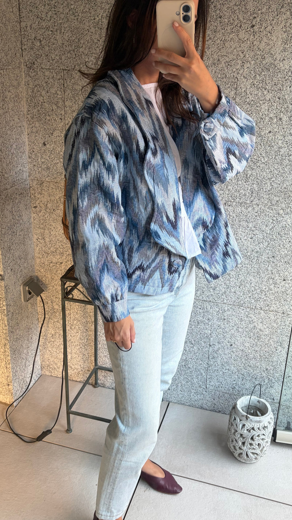 Chaqueta Jacquard