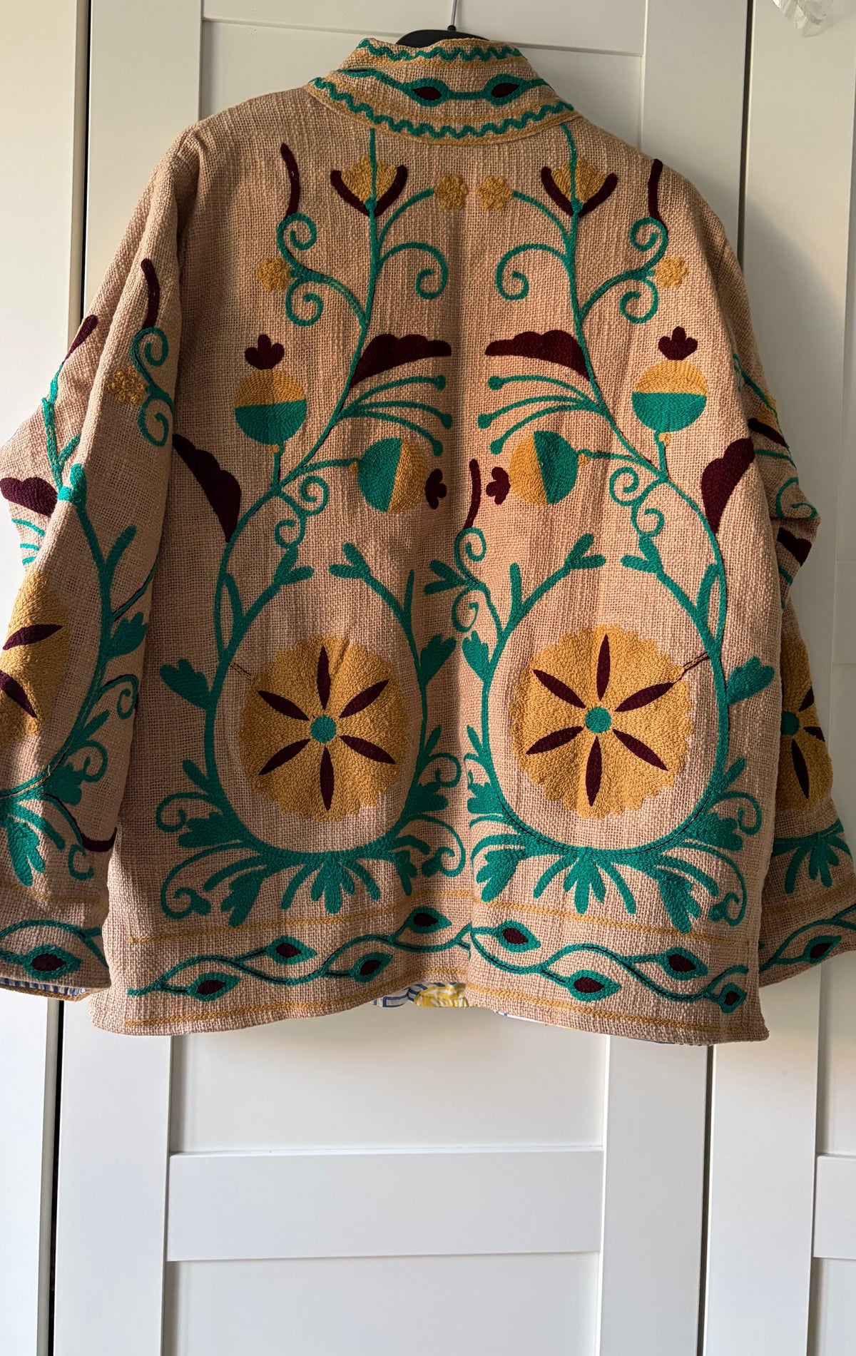 Chaqueta suzani algodón