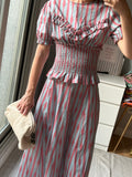Conjunto Carmela rosa