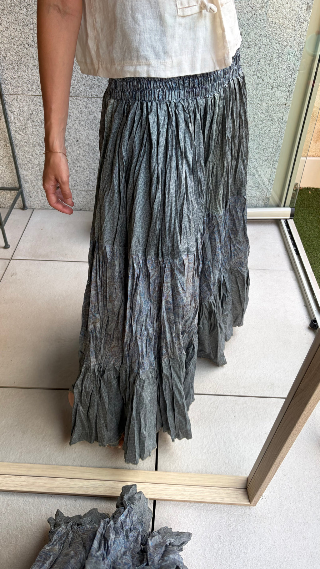Falda Bali gris