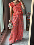 Conjunto Florida naranja