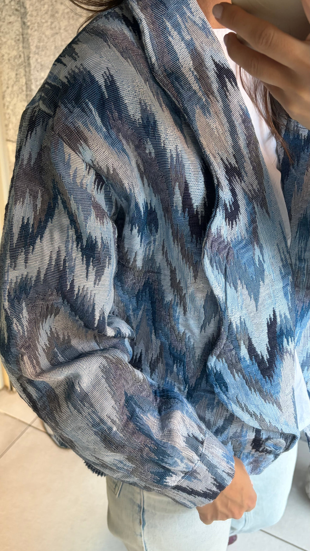 Chaqueta Jacquard