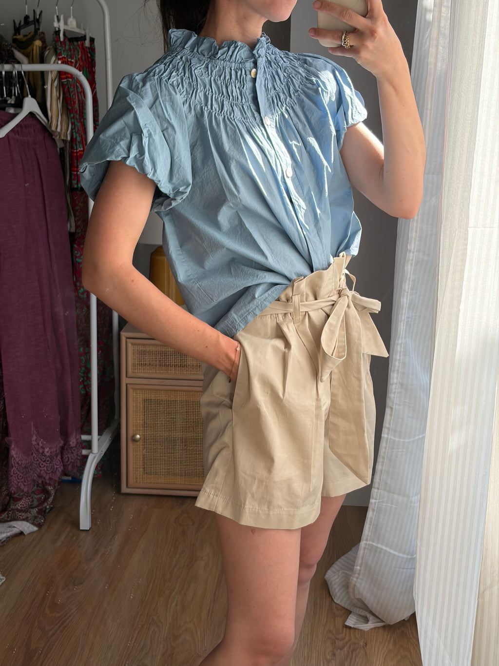 Blusa Vejer azul