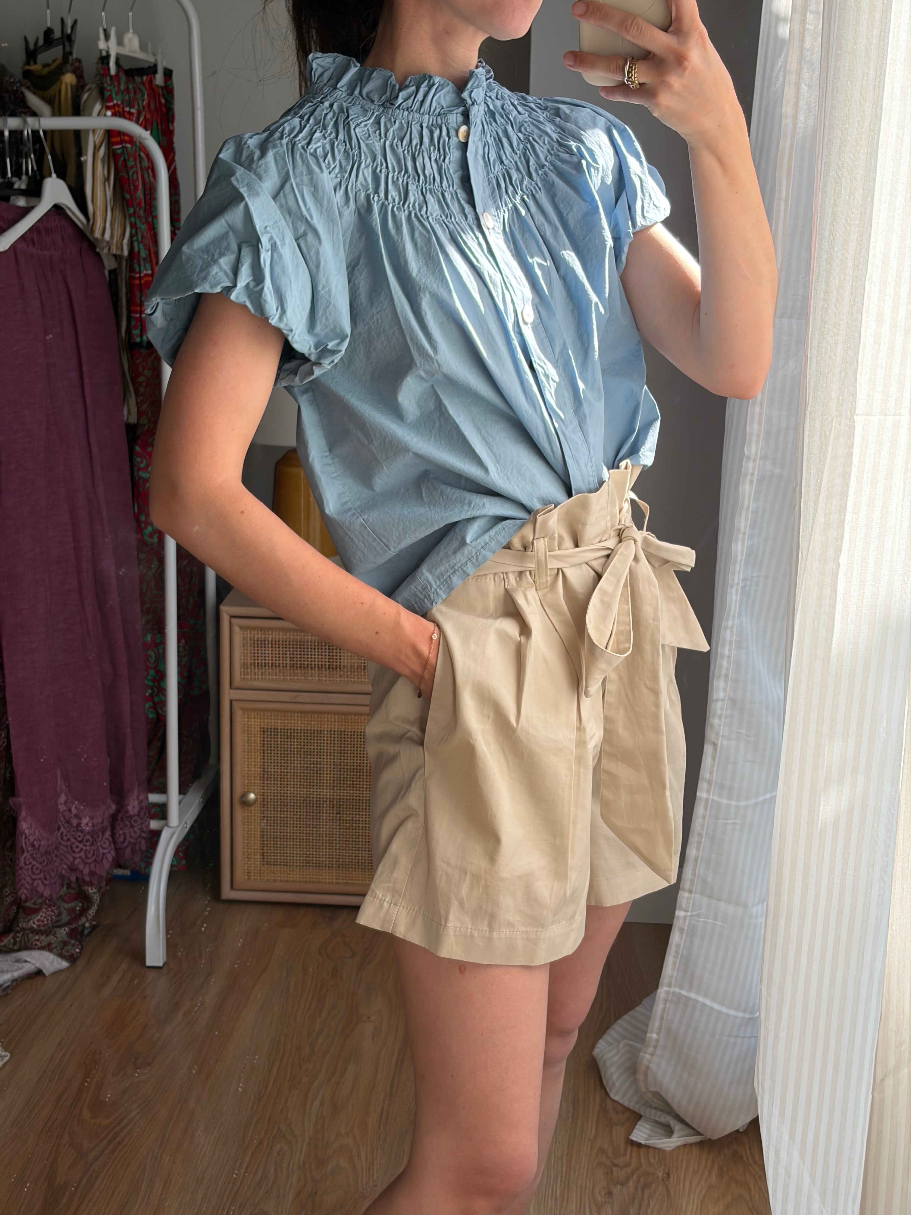 Blusa Vejer azul