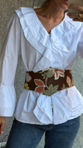 Fajín estampado