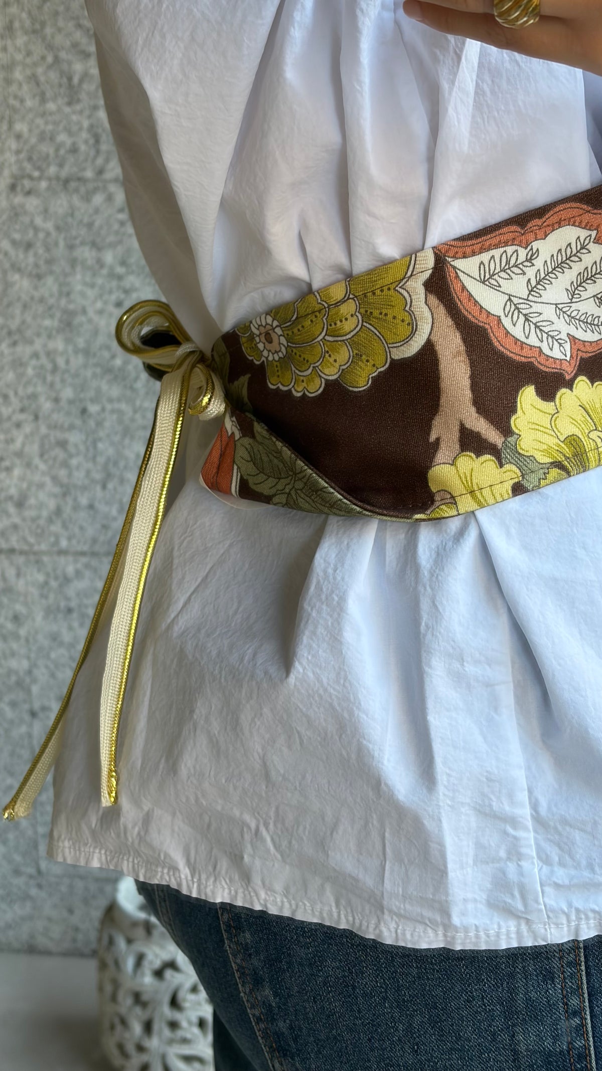 Fajín estampado