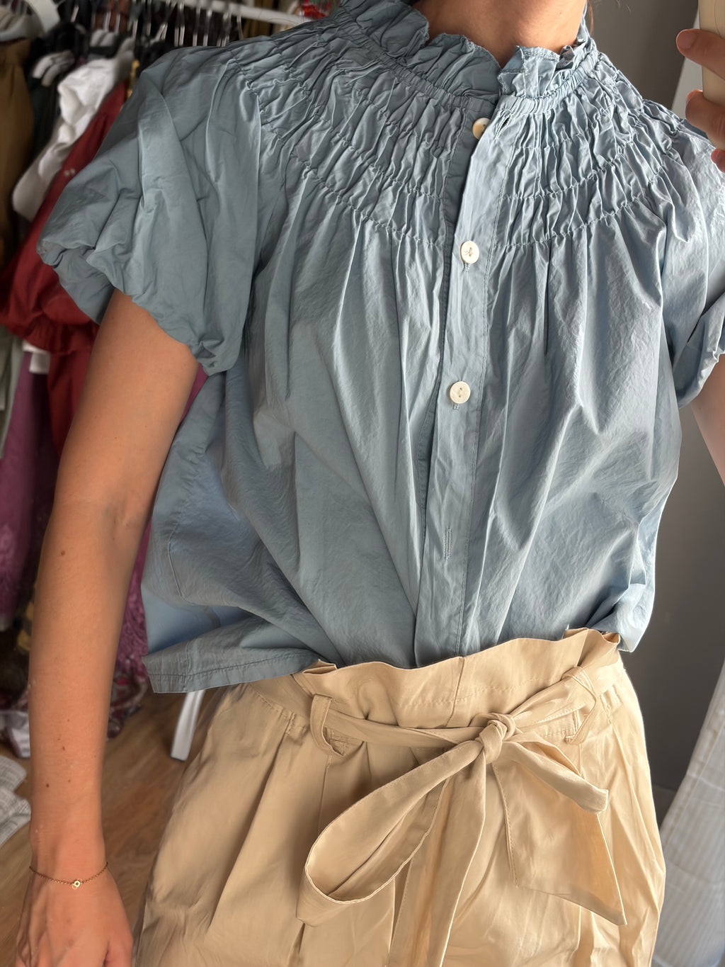 Blusa Vejer azul