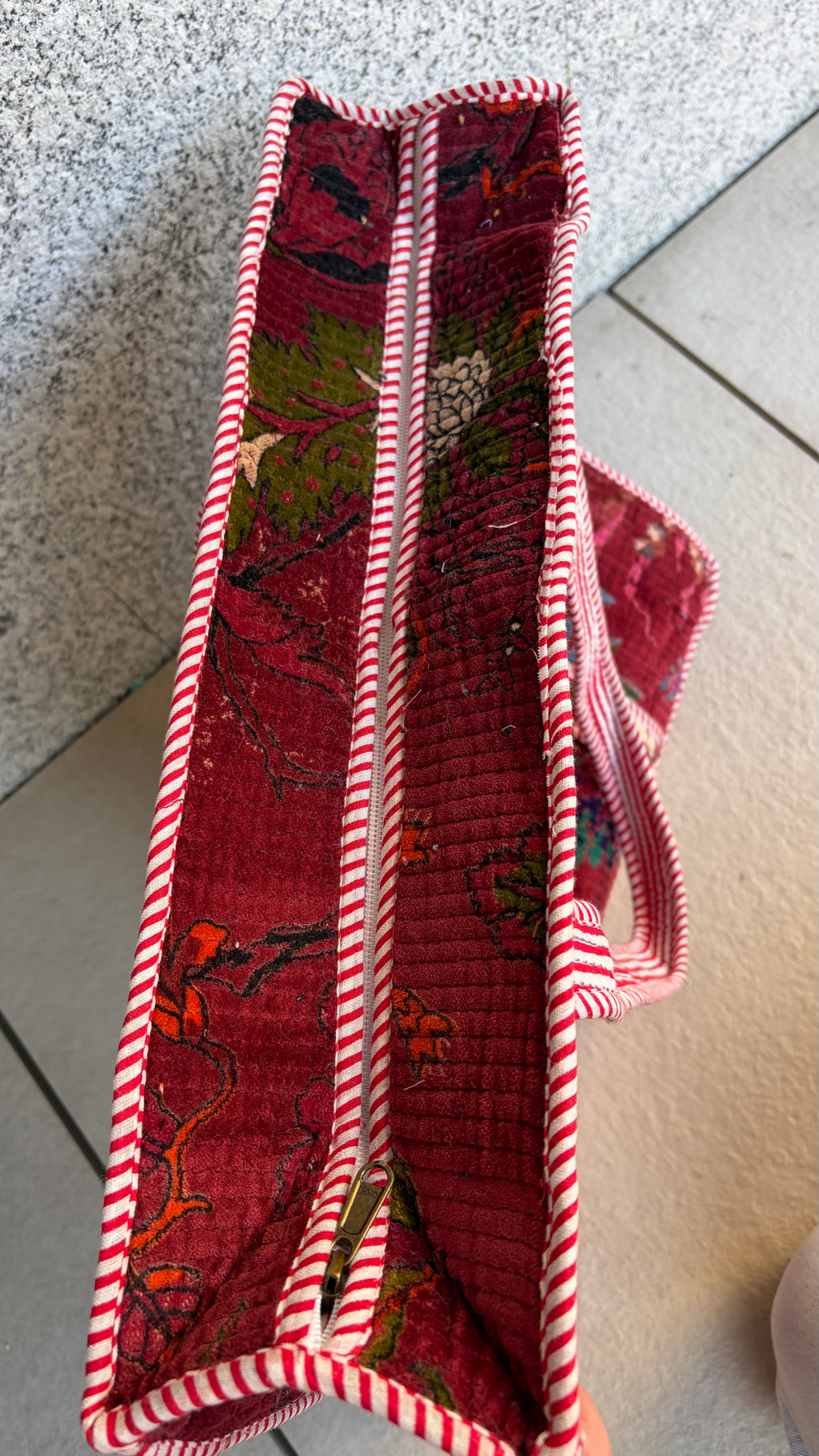 Bolso terciopelo