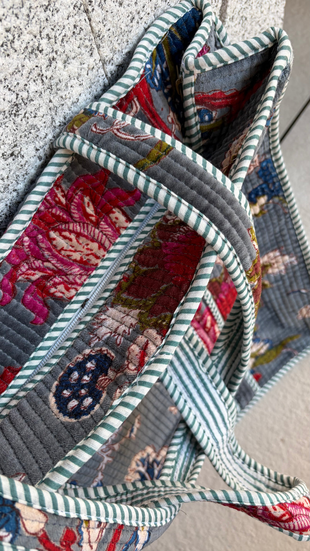 Bolso terciopelo