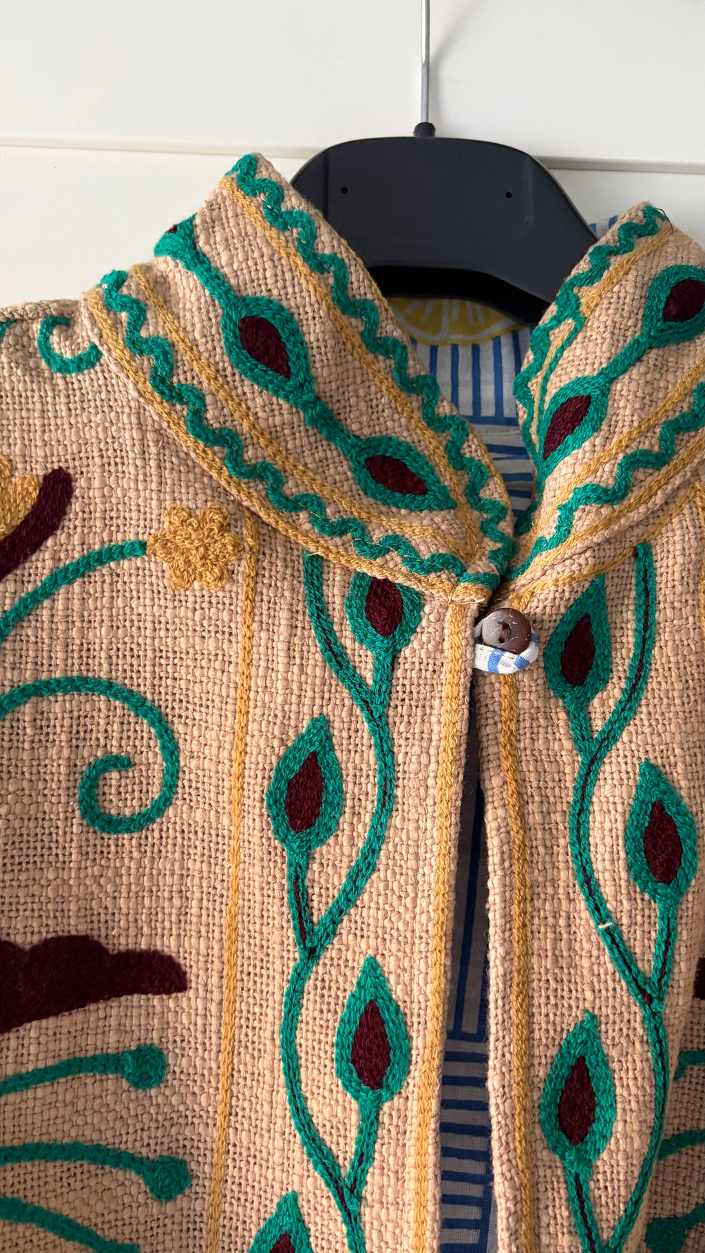 Chaqueta suzani algodón
