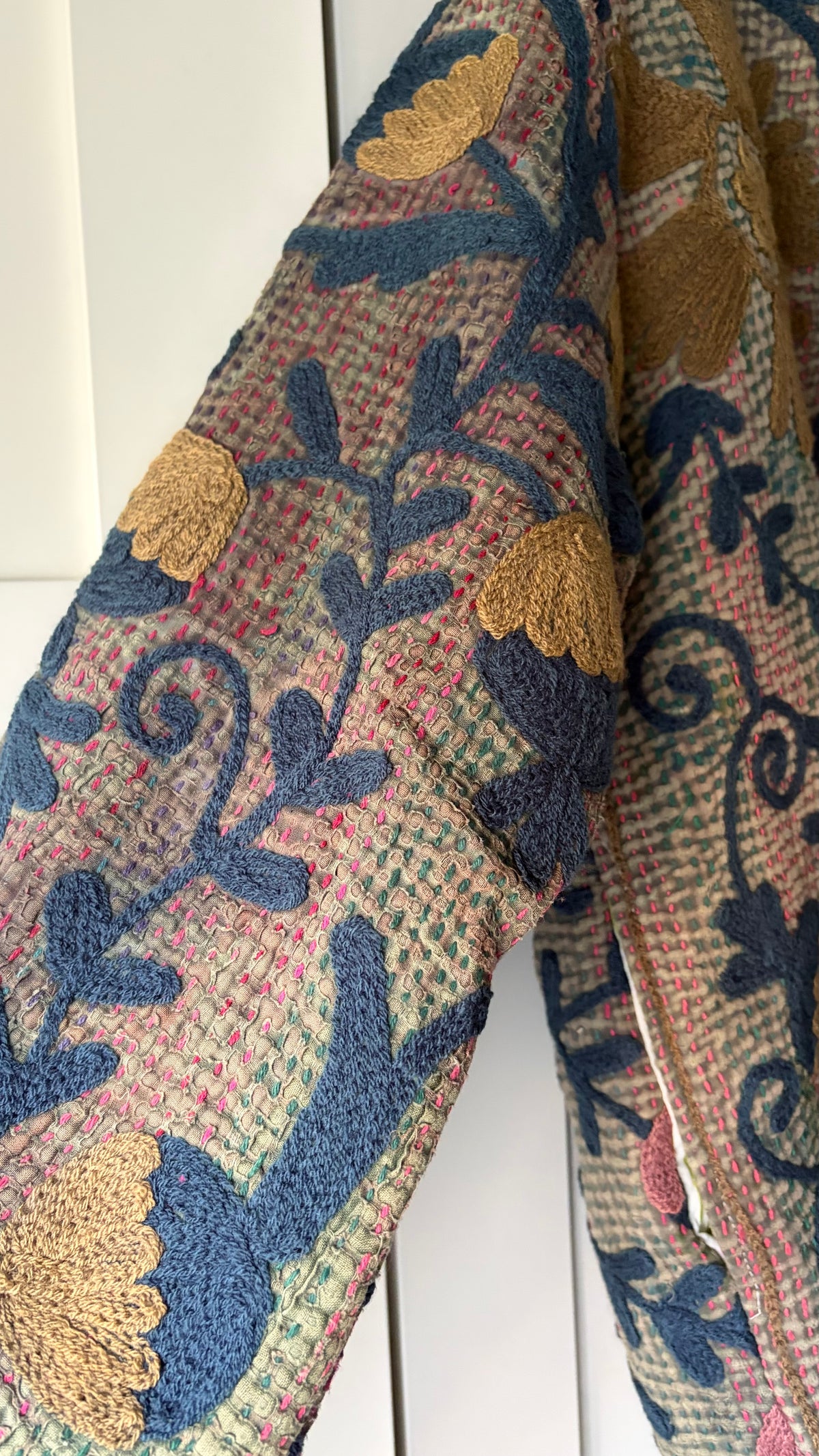 Chaqueta boho floral