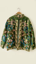 Chaqueta suzani terciopelo