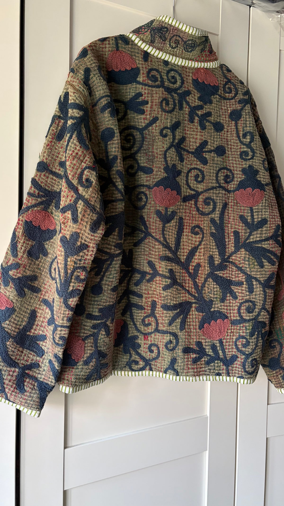 Chaqueta boho floral