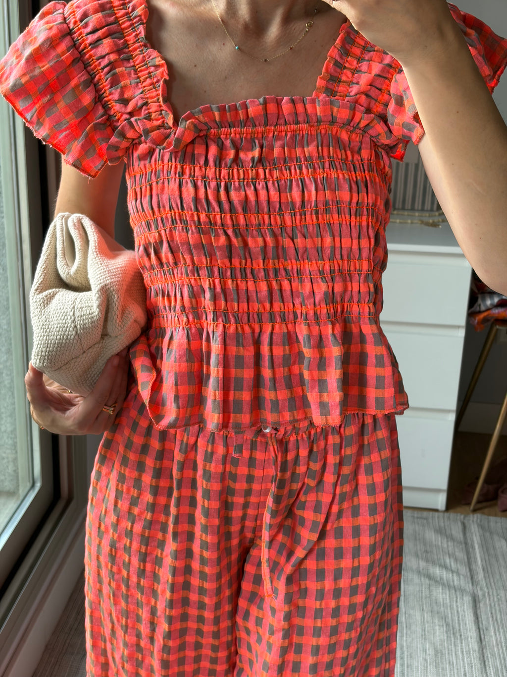 Conjunto Florida naranja