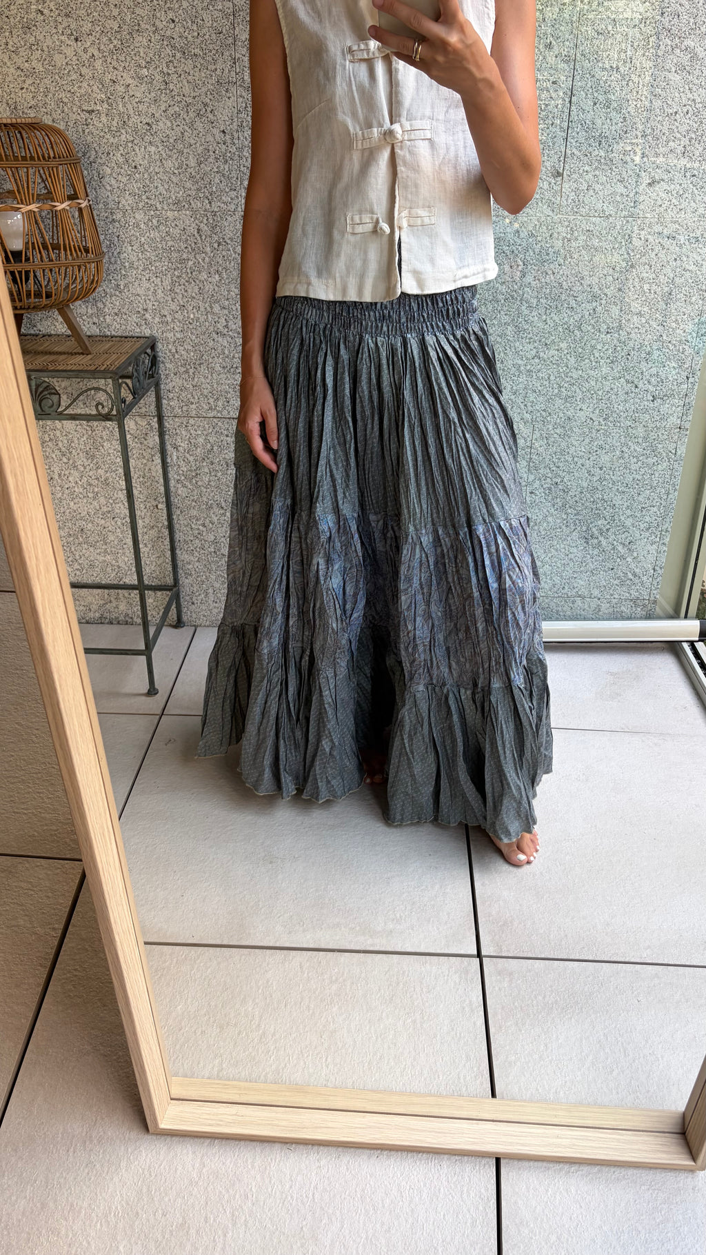 Falda Bali gris