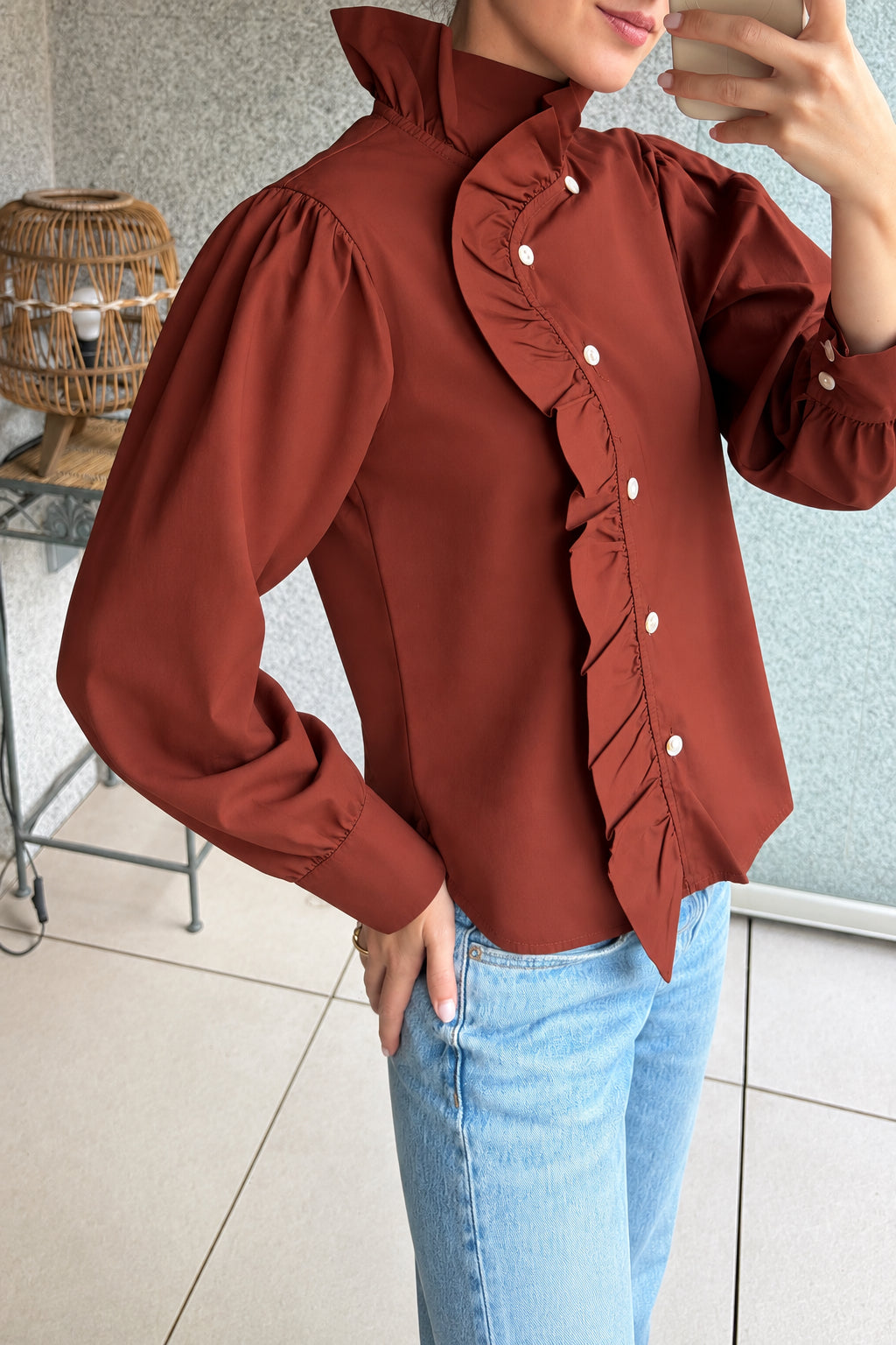 Camisa Terracota