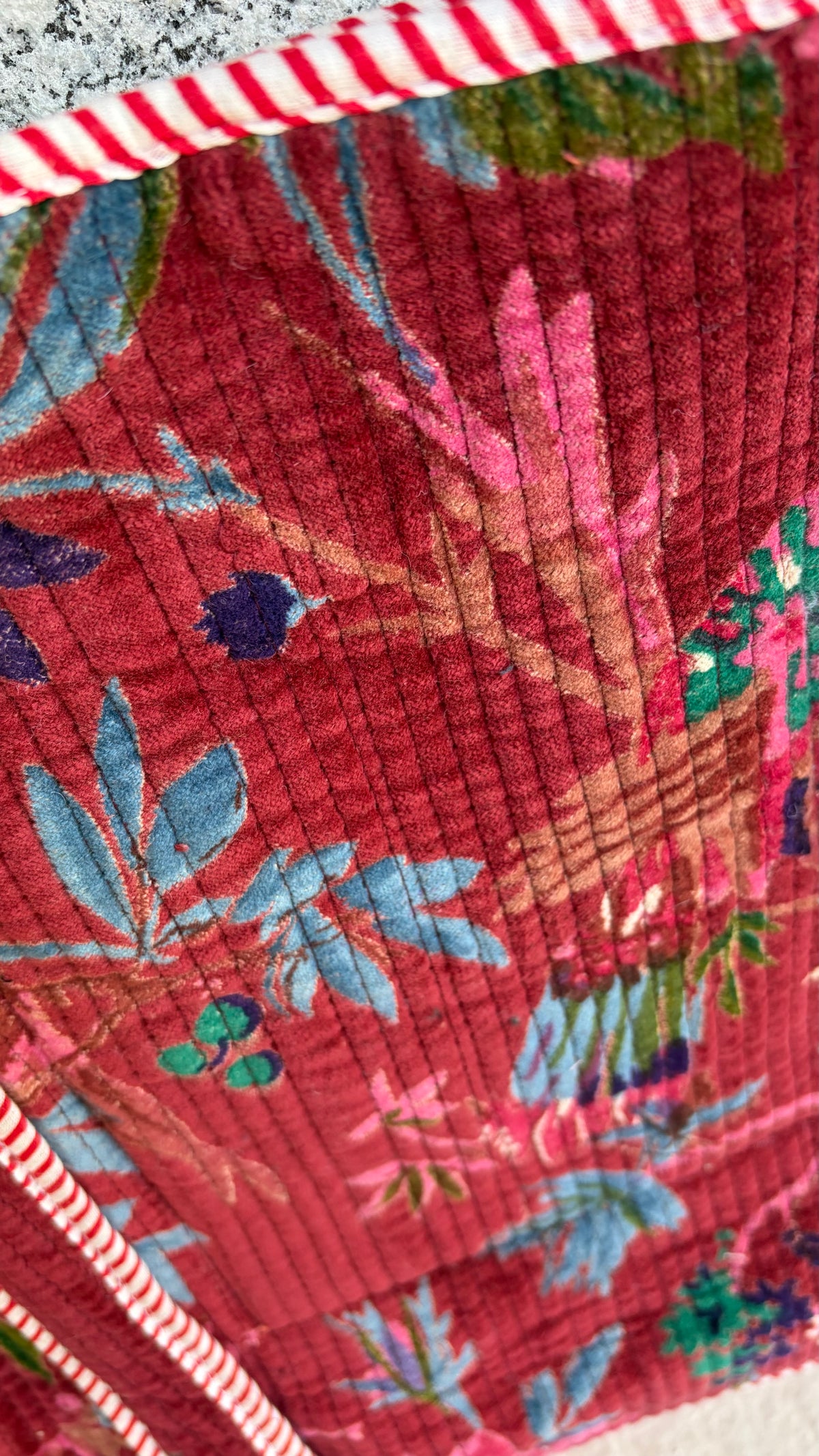 Bolso terciopelo